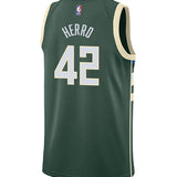 Youth Nike 2022 Icon Edition Tyler Herro Milwaukee Bucks Swingman Jersey