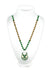 Products Rico Global Medallion Milwaukee Bucks Bead Necklace in Green - Front View