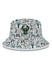 Toddler New Era Zoo Milwaukee Bucks Bucket Hat In White & Green - Front View