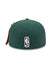 New Era Alpha Industries 59Fifty E1 Milwaukee Bucks Fitted Hat in Green - Back View