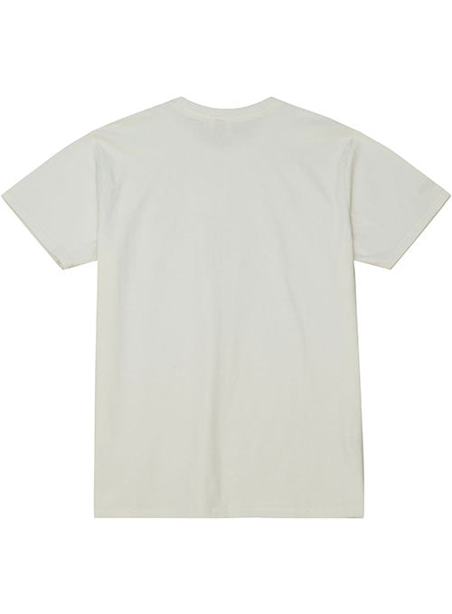 Mitchell & Ness '68 Energy Milwaukee Bucks T-Shirt in Cream - Back View