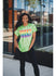 Pride Tie Dye Milwaukee Bucks T-Shirt In Green - Worn On Model