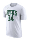 Nike 2021-2022 NBA City Edition Mixtape Giannis Antetokounmpo Milwaukee Bucks T-Shirt
