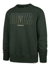 '47 Brand Split Squad Headline Milwaukee Bucks Crewneck Sweatshirt