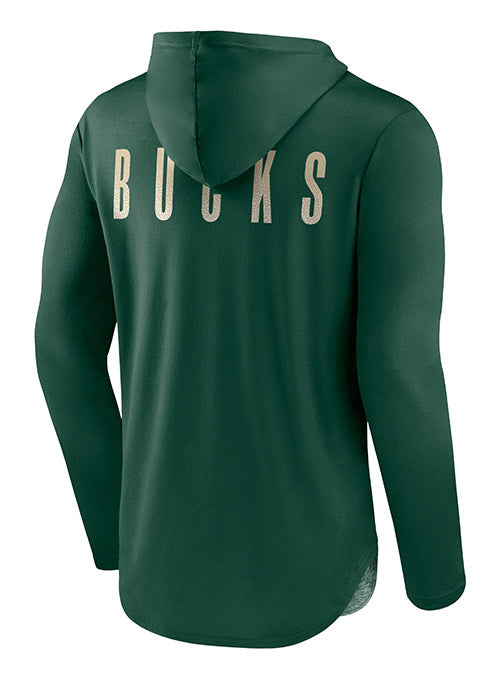 Fanatics Branded NBA Men's Milwaukee Bucks Cream City Green T-Shirt, Medium
