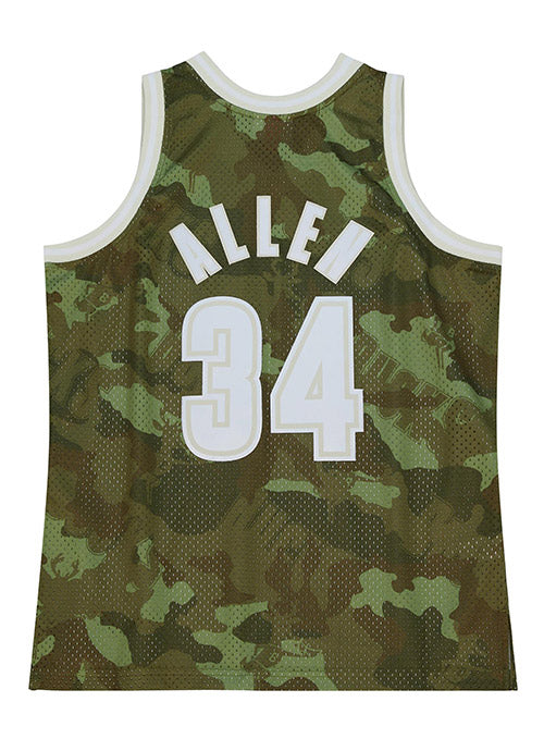 Mitchell & Ness Men's Milwaukee Bucks Ray Allen #34 Swingman