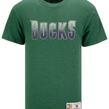 Mitchell & Ness HWC Legendary Slub Milwaukee  Bucks T-Shirt In Green - Front View