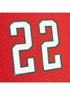 Mitchell & Ness 2008 Michael Redd Milwaukee Bucks Swingman Jersey In Red - Zoom View On Number