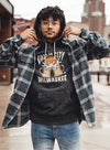 Homage Cream City Basketball Milwaukee Bucks Hooded Sweatshirt - Sweatshirt On Model