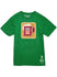 Mitchell & Ness 1977 All-Star Mug Logo Kelly Milwaukee Bucks T-Shirt In Green - Front View