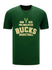 New Era Stone Wordmark Green Milwaukee Bucks T-Shirt In Green - Front View