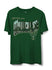 Junk Food NBA Postcard Milwaukee Bucks T-Shirt In Green - Front View