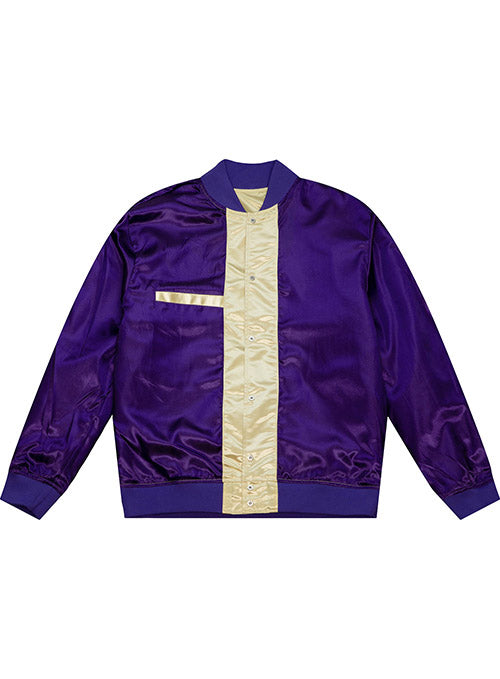 City Collection Lightweight Satin Jacket Los Angeles Lakers