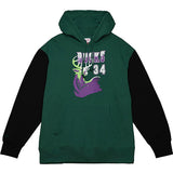 Mitchell & Ness HWC '93 Ray Allen Milwaukee Bucks Hooded Sweatshirt In Green & Black - Front View
