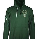 New Era Elite Pack Milwaukee Bucks Hooded Sweatshirt In Green - Front View