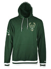 New Era Elite Pack Milwaukee Bucks Hooded Sweatshirt In Green - Front View