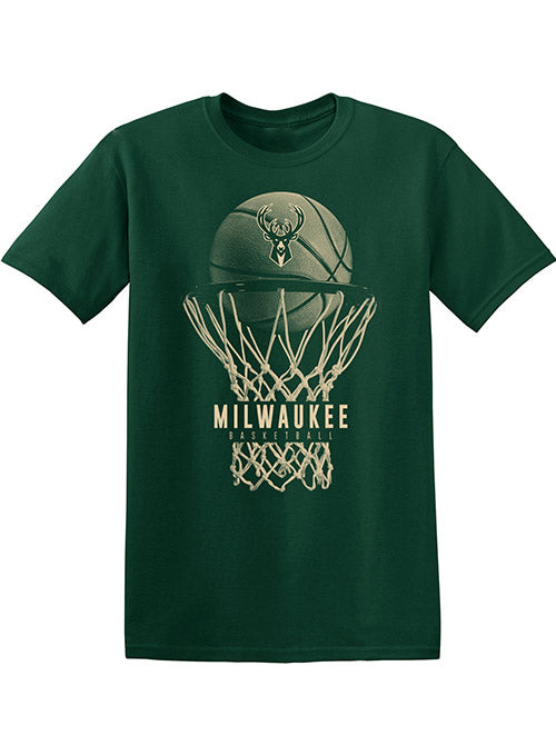 Sportiqe Schwarber Ball Milwaukee Bucks 3/4 Sleeve T-Shirt / Medium