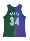 Mitchell & Ness HWC Ray Allen Tie Dye Milwaukee Bucks Tank