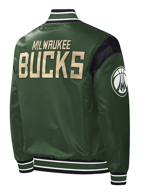 Milwaukee Bucks 2021 Championship Wool & Leather Jacket