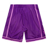 Mitchell & Ness HWC '93 Monochrome Milwaukee Bucks Swingman Shorts In Purple - Back View