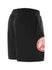 New Era Colorpack Bright Red Black Milwaukee Bucks Shorts - Back Right Side View
