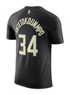 Jordan 2022 Statement Edition Giannis Antetokounmpo Milwaukee Bucks T-Shirt