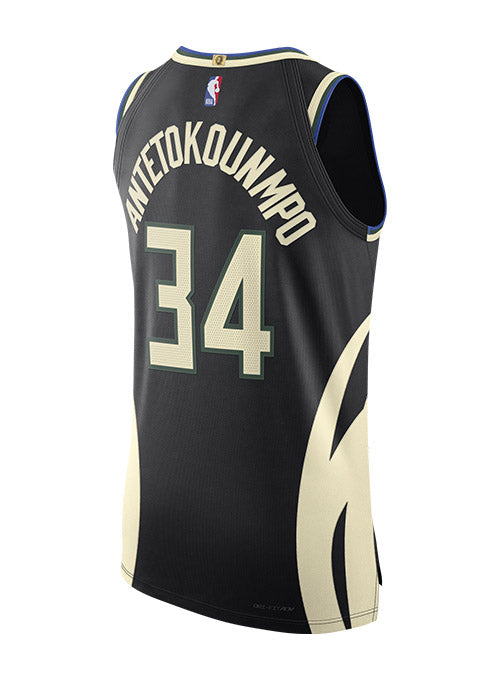 Nike 2021-2022 NBA City Edition Mixtape Giannis Antetokounmpo Milwaukee  Bucks T-Shirt