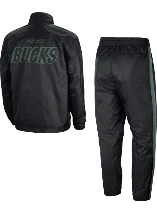 Nike NBA Milwaukee Bucks Player Issue Travel Jacket XLTT 859089-065 Rare