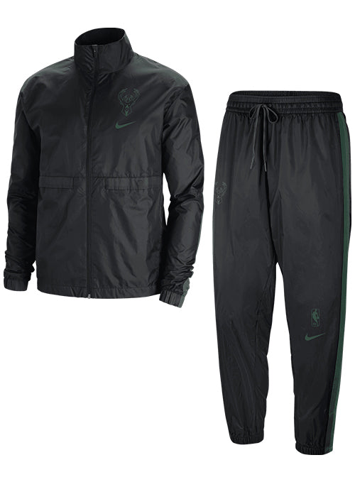 Nike Tracksuit Courtside 22 Black Milwaukee Bucks Outfit | Bucks Pro Shop