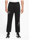 Nike  2022-23 City Edition Dri-FIT Showtime Black Milwaukee Bucks Pants - Front View On Model