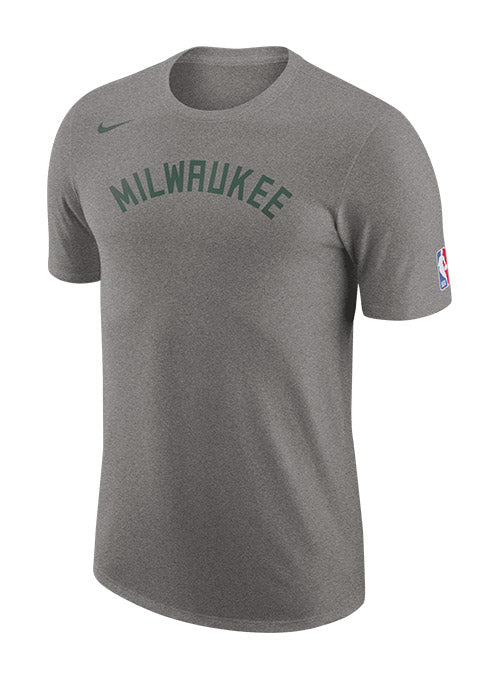 Nike 2022-23 City Edition Essential Logo Royal Milwaukee Bucks T-Shirt / 2x Large