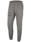 Nike 2022-23 City Edition Courtside Milwaukee Bucks Jogger Pant In Grey - Front View