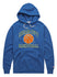 Homage Cream City Royal Milwaukee Bucks Hooded Sweatshirt In Blue - Front View