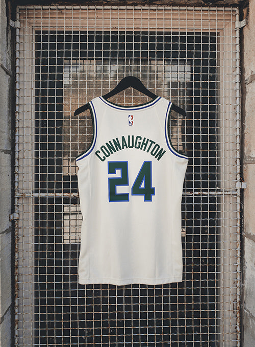 Pat Connaughton - Milwaukee Bucks - City Edition Jersey - 2020-21 NBA  Season