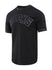 Pro Standard Triple Black Drop Hem Milwaukee Bucks T-Shirt In Black - Front View