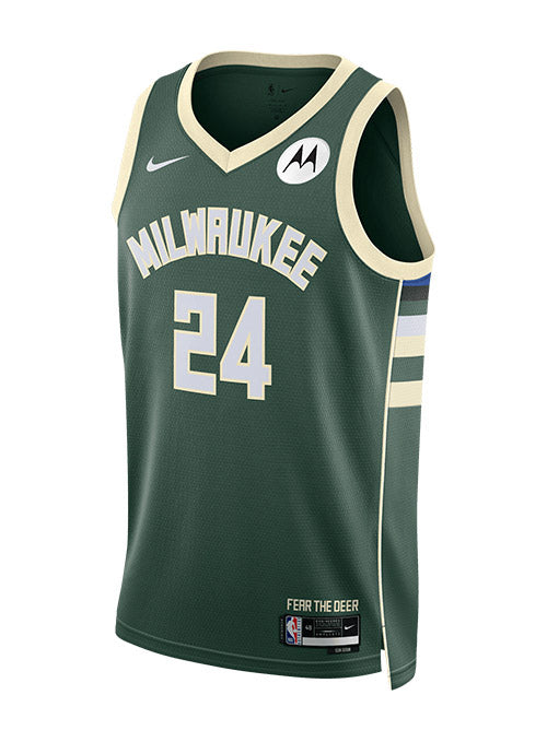 Nike 2021-22 NBA City Edition Mixtape Pat Connaughton Milwaukee Bucks Swingman Jersey / 3X Large