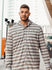 Johnnie-O Barta Milwaukee Bucks Button Up Hooded Jacket In Grey - Front View On Meyers Leonard