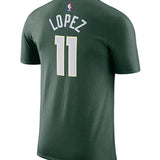 Nike Brook Lopez Milwaukee Bucks Icon T-Shirt
