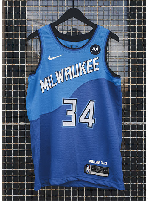 44 Size Milwaukee Bucks NBA Jerseys