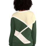 Women's Starter Insight Milwaukee Bucks Crewneck Sweatshirt