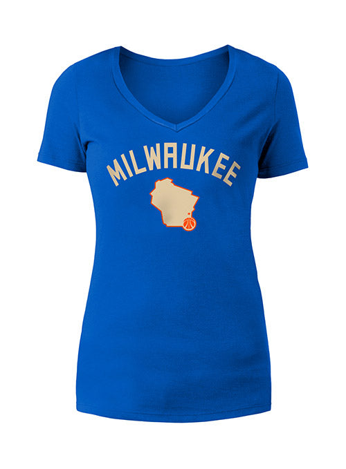 Milwaukee Brewers V Tie-Dye T-Shirt