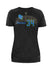 Women's New Era 2022-23 NBA City Edition Giannis Antetokounmpo Milwaukee Bucks V-Neck T-Shirt In Black - Back View