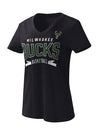 Women's G-III Dream Team Milwaukee Bucks T-Shirt