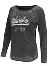 Women's Touch Free Agent Milwaukee Bucks Long Sleeve T-Shirt