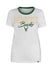 Women's New Era Gameday White Milwaukee Bucks T-Shirt - Front View