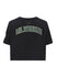 Women's Pro Standard Classic Milwaukee Bucks Boxy Crop T-Shirt In Black - Back View