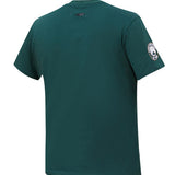 Women's Pro Standard Classic Slim Milwaukee Bucks T-Shirt In Green - Back View