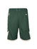 Youth Nike 2022 Icon Milwaukee Bucks Swingman Shorts In Green & Cream - Front View