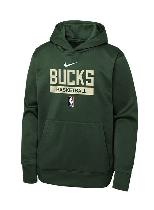Black Nike NBA Milwaukee Bucks Spotlight Hoodie