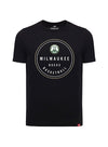 Youth Sportiqe Lil Davis Sorrento Black Milwaukee Bucks T-Shirt